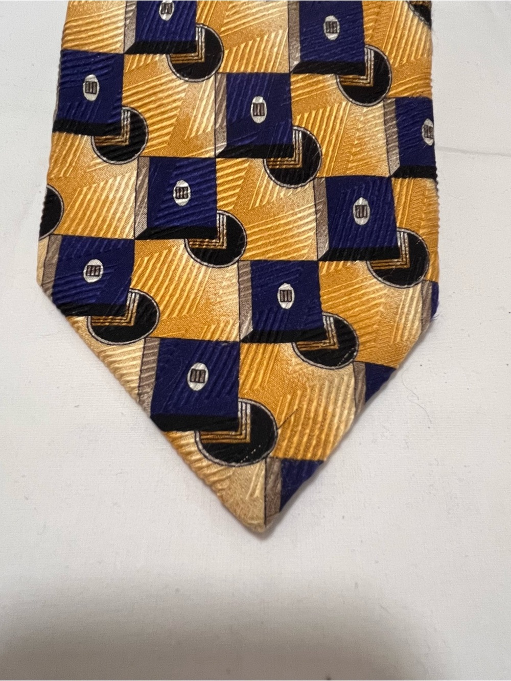 Robert Talbott Studio Nordstrom Collegiate Vibrant Men’s Tie, Purple + Gold